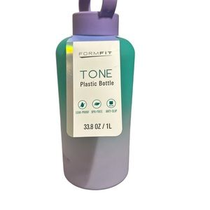 Formfit Tone Plastic Bottle - Purple 33.8 oz